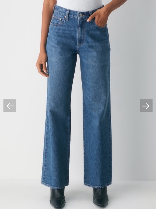 Denim Forum Denim - Aritzia Denim Forum The Farrah Hi-Rise Wide Jean